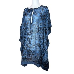 Vintage Beaded Mini Kaftan, Medium